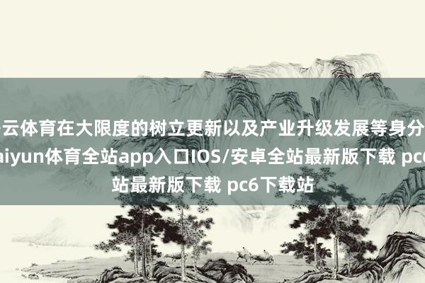 开云体育在大限度的树立更新以及产业升级发展等身分驱动下-kaiyun体育全站app入口IOS/安卓全站最新版下载 pc6下载站