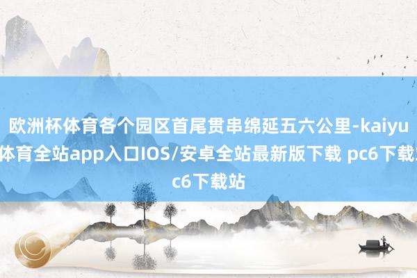 欧洲杯体育各个园区首尾贯串绵延五六公里-kaiyun体育全站app入口IOS/安卓全站最新版下载 pc6下载站