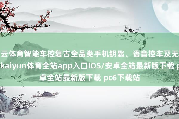 开云体育智能车控复古全品类手机钥匙、语音控车及无感手车互联-kaiyun体育全站app入口IOS/安卓全站最新版下载 pc6下载站