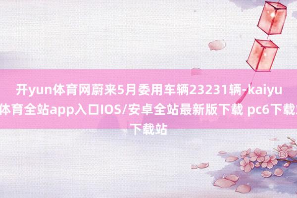 开yun体育网蔚来5月委用车辆23231辆-kaiyun体育全站app入口IOS/安卓全站最新版下载 pc6下载站