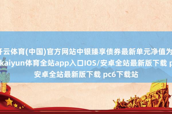 开云体育(中国)官方网站中银臻享债券最新单元净值为1.0382元-kaiyun体育全站app入口IOS/安卓全站最新版下载 pc6下载站