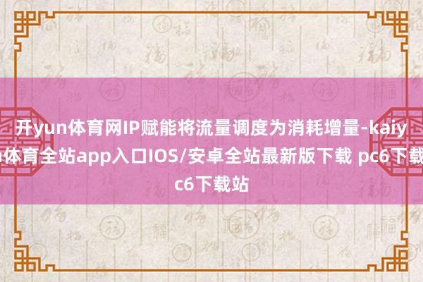 开yun体育网IP赋能将流量调度为消耗增量-kaiyun体育全站app入口IOS/安卓全站最新版下载 pc6下载站