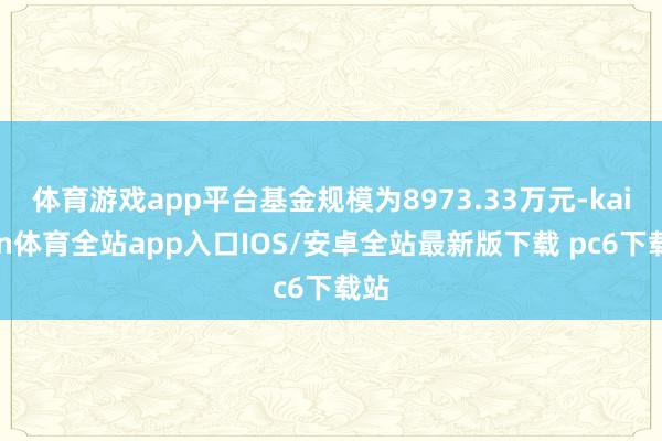 体育游戏app平台基金规模为8973.33万元-kaiyun体育全站app入口IOS/安卓全站最新版下载 pc6下载站