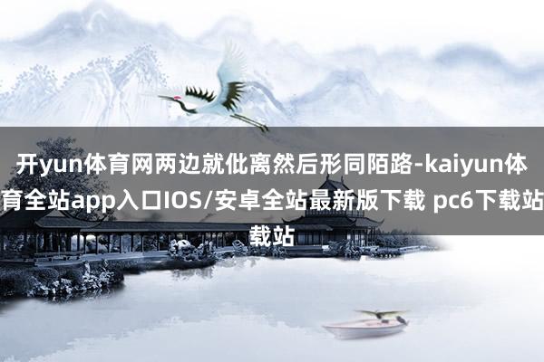 开yun体育网两边就仳离然后形同陌路-kaiyun体育全站app入口IOS/安卓全站最新版下载 pc6下载站