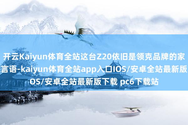 开云Kaiyun体育全站这台Z20依旧是领克品牌的家眷式外不雅蓄意言语-kaiyun体育全站app入口IOS/安卓全站最新版下载 pc6下载站