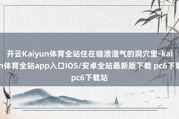 开云Kaiyun体育全站住在暗澹湿气的洞穴里-kaiyun体育全站app入口IOS/安卓全站最新版下载 pc6下载站
