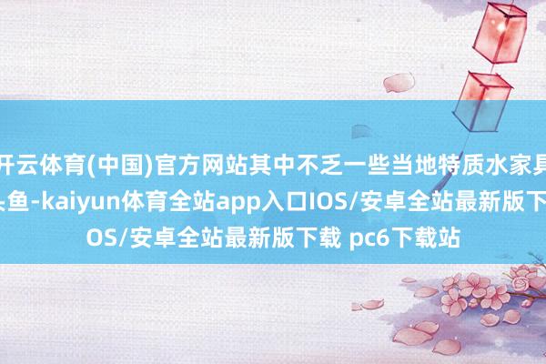 开云体育(中国)官方网站其中不乏一些当地特质水家具——查干湖胖头鱼-kaiyun体育全站app入口IOS/安卓全站最新版下载 pc6下载站