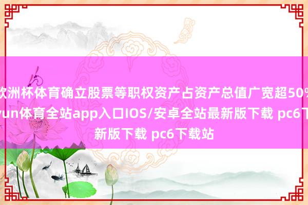 欧洲杯体育确立股票等职权资产占资产总值广宽超50%-kaiyun体育全站app入口IOS/安卓全站最新版下载 pc6下载站